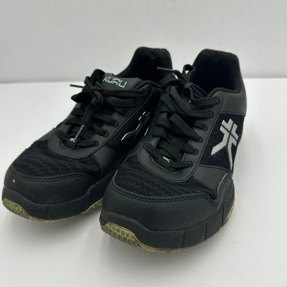 Kuru Atom Womens Black Mesh Athletic Walking Shoes Sneakers Size 9 20135990